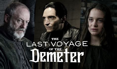 The last voyage of the demeter parents guide - “The Last Voyage of the Demeter” is a moody, thoughtfully paced horror movie set in the late 1800s. It’s based on a chapter in the classic novel “ Dracula ” in which the vampire secretly ...